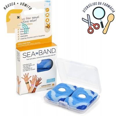 Pulseira anti Enjôos  Sea-band infantil